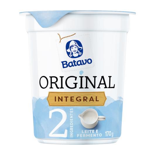 Iogurte Batavo Original 160g Integral