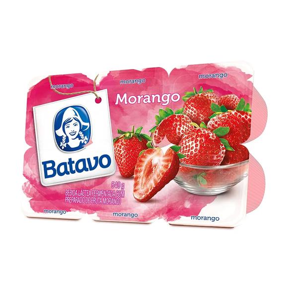 Iogurte Batavo Polpa 540g Morango