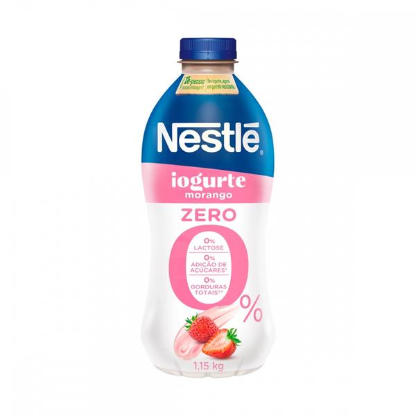 Iogurte Nestle Batido 1150g Zero Morango