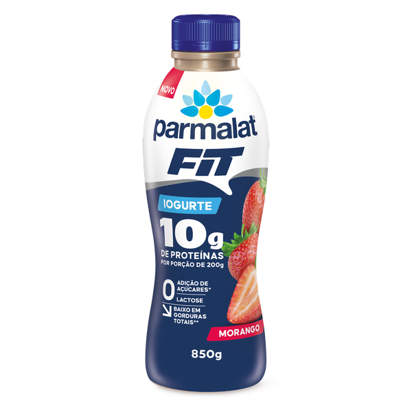 Iogurte Parmalat Fit 850g Morango