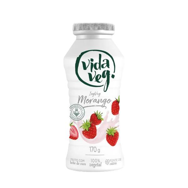 Iogurte Vida Veg 170g Coco/Morango