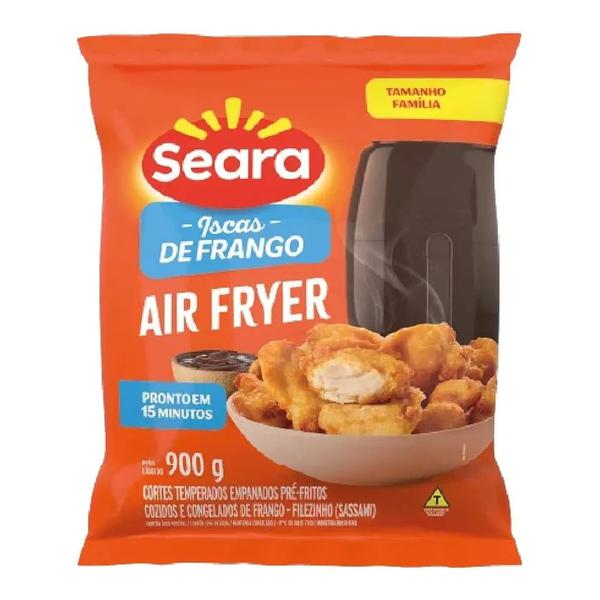 Iscas Frango Seara Air Fryer 900g Empanado