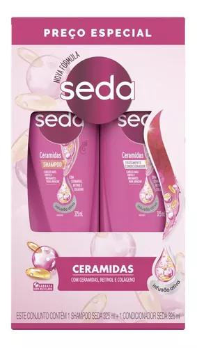 Kit Seda Shampoo + Condicionador 325ml Ceramidas