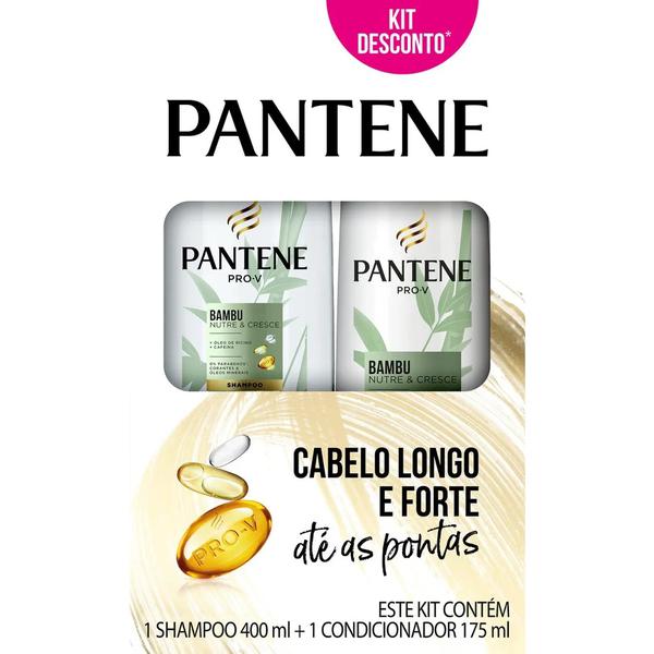 Kit Shampoo + Condicionador Pantene Bambu