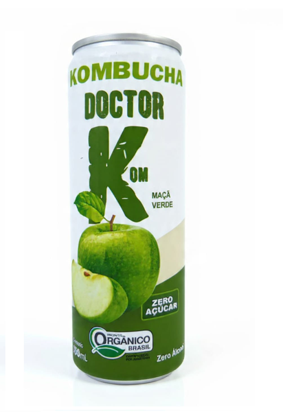 Kombucha Doutor K 350ml Maca Verde Organico