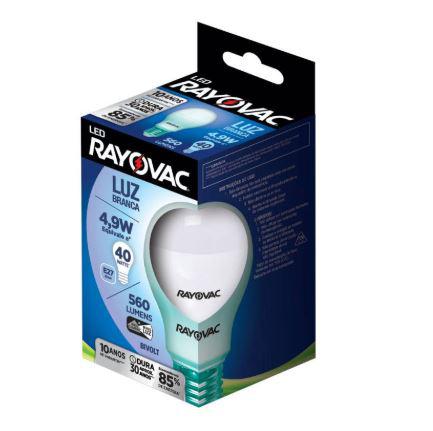 Lampada Rayovac 4,9w Led