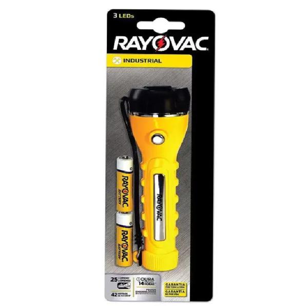 Lanterna Rayovac Led P/ 2 Pilhas AA