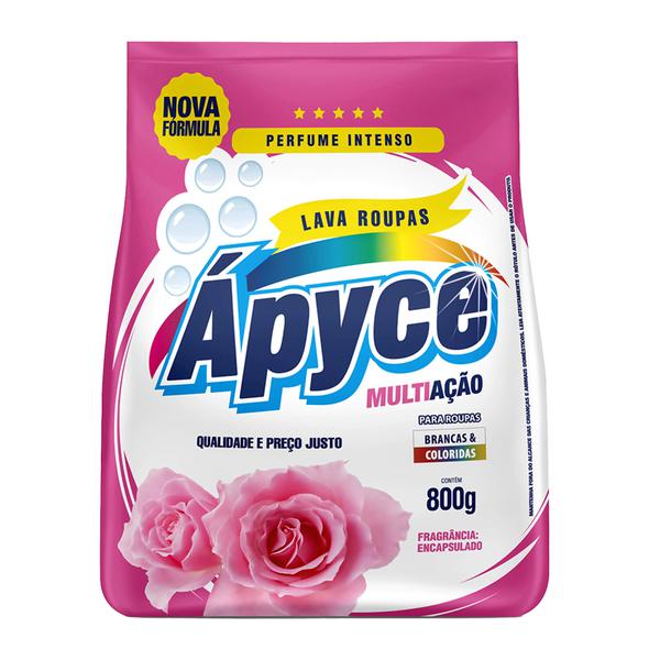 Lava Roupas Apyce 800g Multiacao Rosa