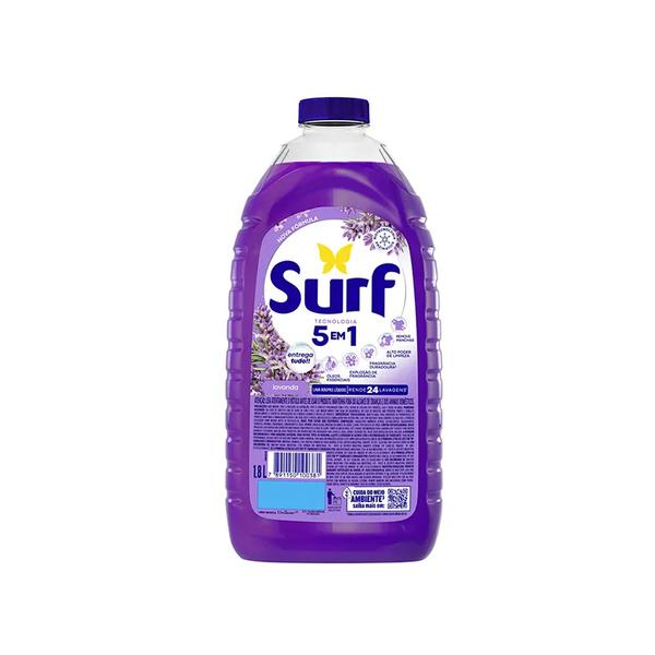 Lava Roupas Liquido Surf 1,8l Lavanda