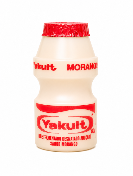 Leite Fermentado Yakult 80g Morango