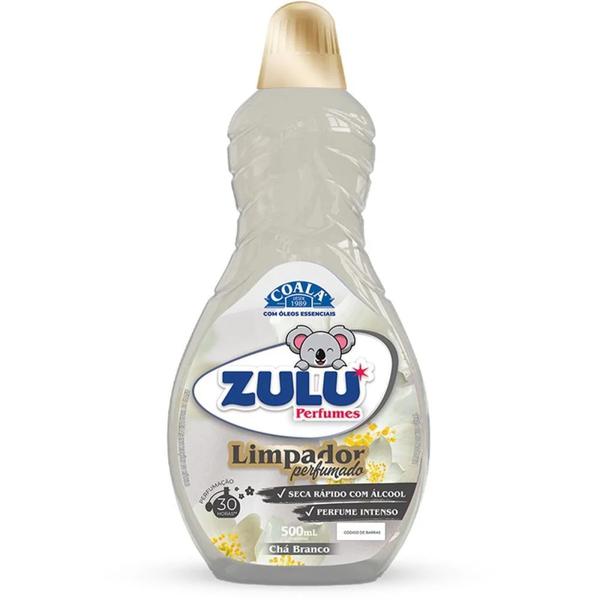 Limpador Multiuso Zulu 500ml Cha Branco