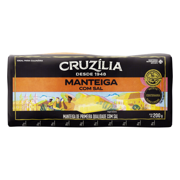 Manteiga Cruzilia 200g C/Sal