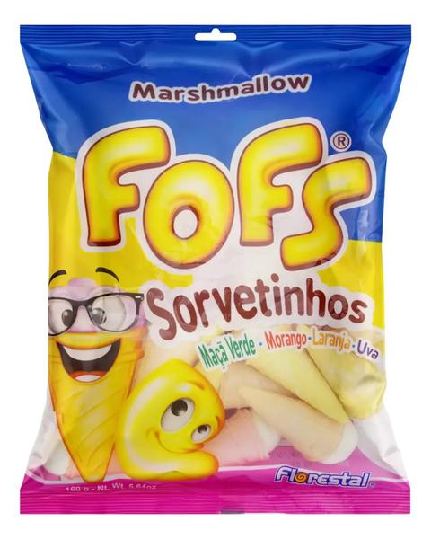 Marshmallow Florestal Fofs 160g Sorvetinho