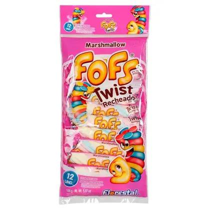 Marshmallow Florestal Recheio144g Twist