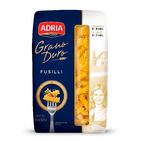 Massa Adria Grano D'oro 500g Fusilli