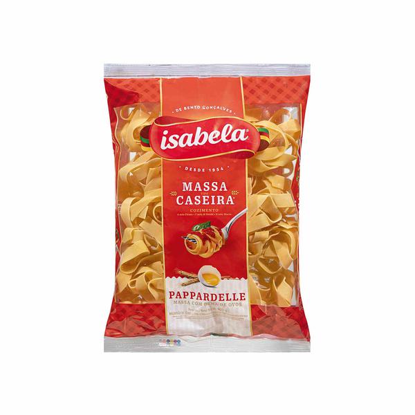 Massa Isabela Caseira 400g Pappardelle