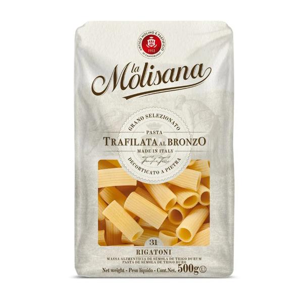 Massa La Molisana 500g Rigatone