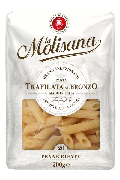 Massa La Molisana Grano 500g Penne Rigate N20