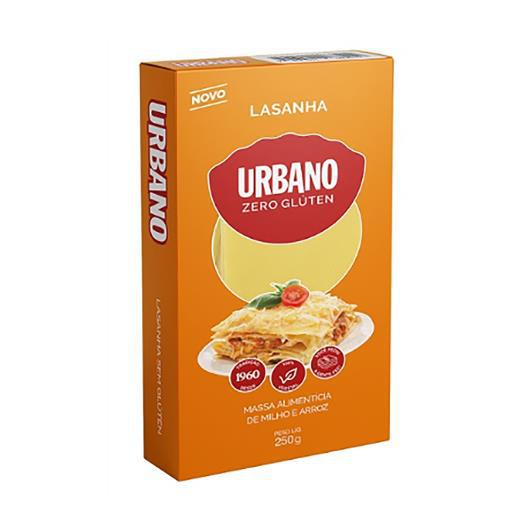 Massa Lasanha Urbano 250g Zero Gluten