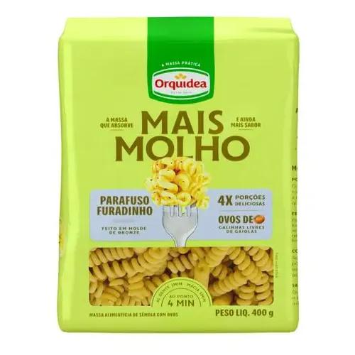 Massa Orquidea 400g Paraf Furadinho Mais Molhouso