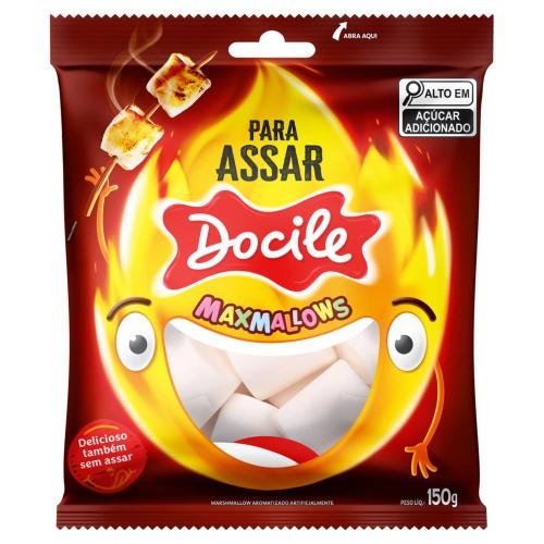 Maxmallows Docile 150g Branco P/ Assar
