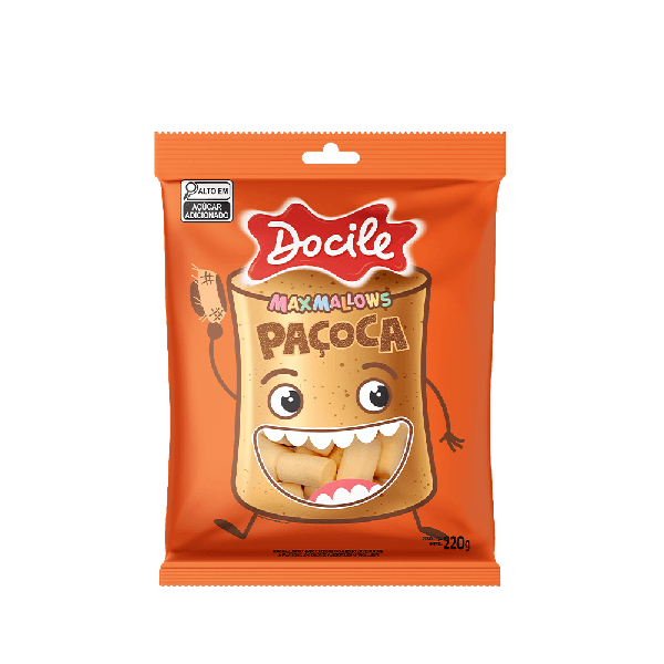 Maxmallows Docile 220g Pacoca