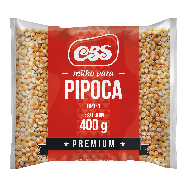 Milho Pipoca Cbs Premium 400g