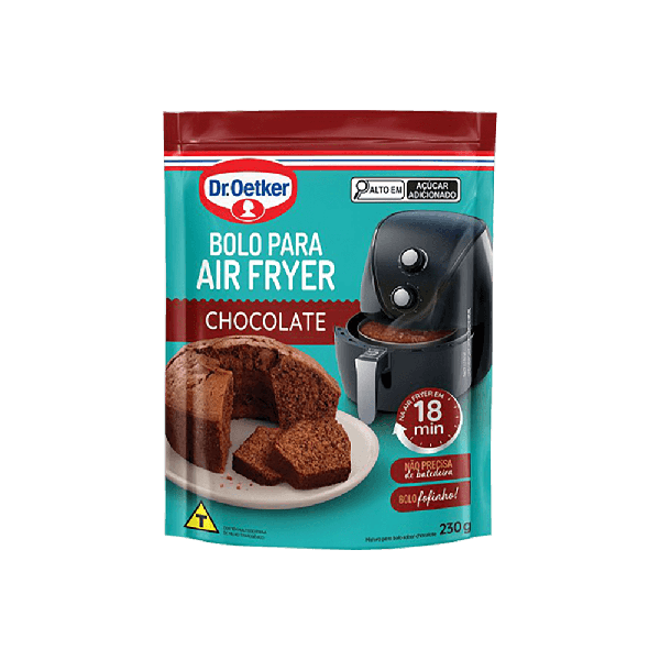 Mistura Bolo Dr Oetker Air Fryer 230g Chocolate