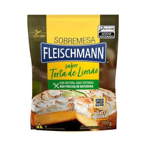 Mistura Bolo Fleischmann 390g Torta Limao