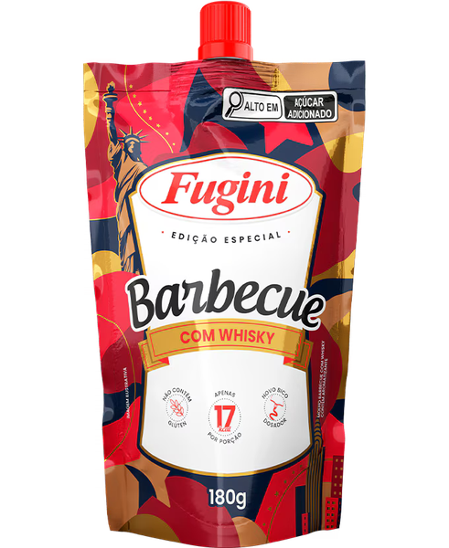 Molho Barbecue Fugini 180g Sch Whisky
