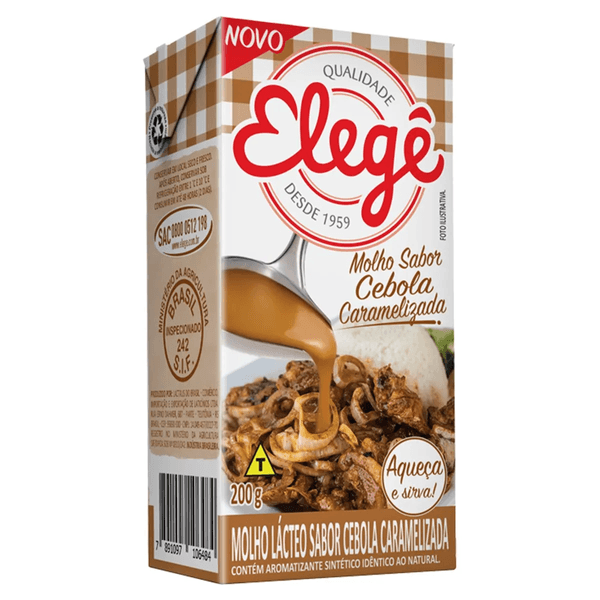 Molho Elege 200g Cebola Caramelizada