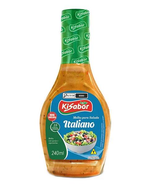 Molho Salada Kisabor 240ml Italiano