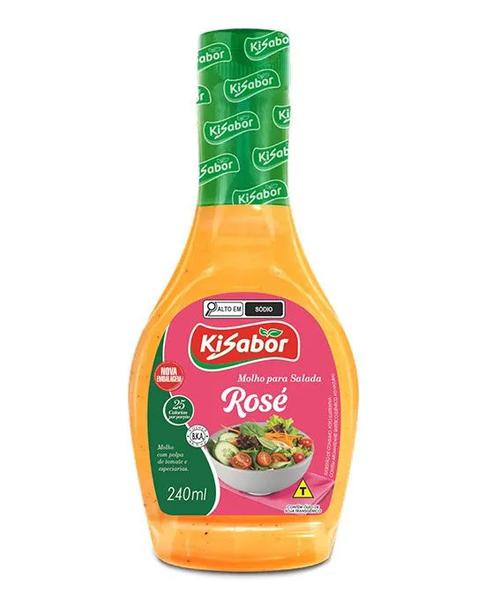 Molho Salada Kisabor 240ml Rose