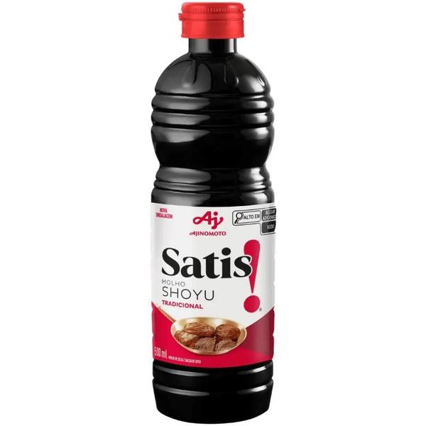 Molho Shoyu Satis 500ml Intenso