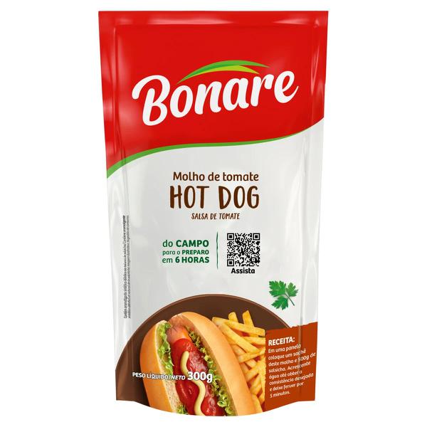 Molho Tomate Bonare 300g Hot dog