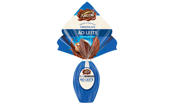 Ovo Pascoa Arcor 190g Chocolate Ao Leite