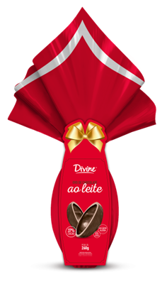 Ovo Pascoa Divine 190g Ao Leite