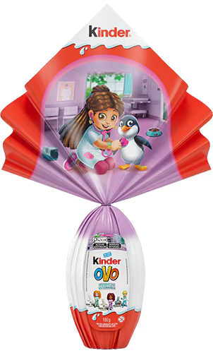 Ovo Pascoa Kinder 150g Menina
