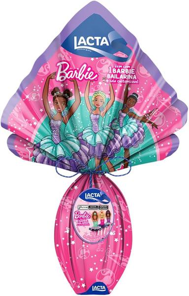 Ovo Pascoa Lacta 166g Barbie