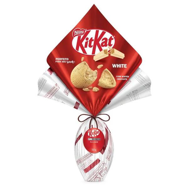 Ovo Pascoa Nestle 332g Kit Kat White