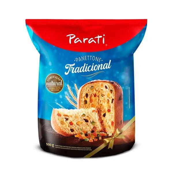 Panetone Parati 400g Frutas