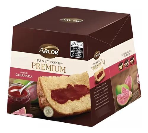 Panettone Arcor Premium 430g Goiabada