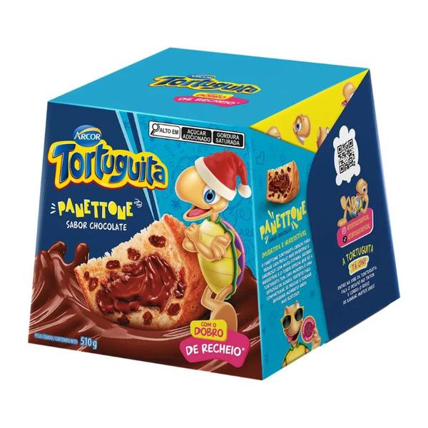 Panettone Arcor Tortuguita 510g Chocolate