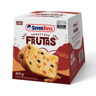 Panettone SevenBoys 400g Frutas