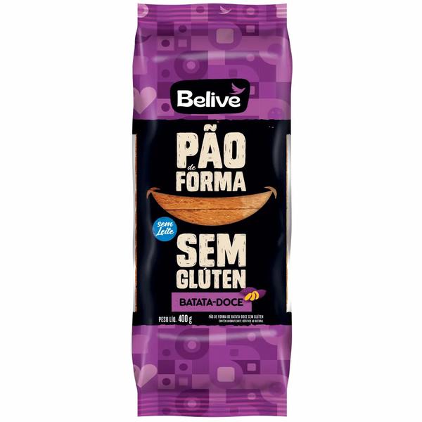 Pao Forma Belive 400g Batata Doce