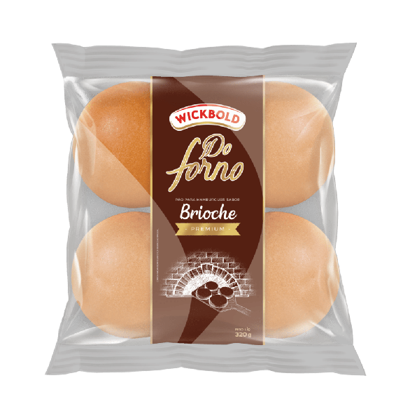 Pao Wickbold Do Forno 320g Hamburguer Brioche