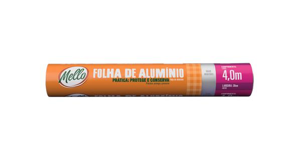 Papel Aluminio Mello 4,0mx30cm