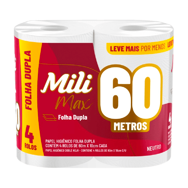 Papel Hig Mili FD 4x60m