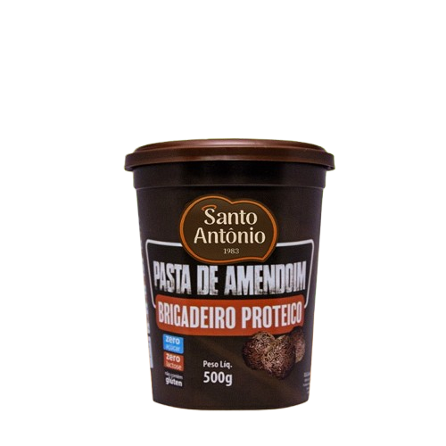 Pasta Amendoim Santo Antonio 500g Brigadeiro