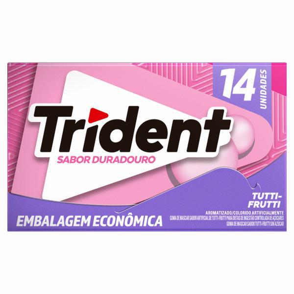 Pastilha Trident 25,2g Tutti  Frutti